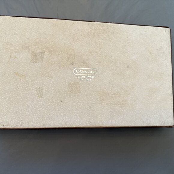 Coach Men's leather valet tray - Picture 6 of 6